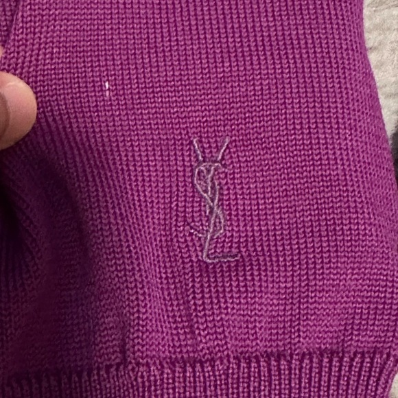 YSL sweater in purple - Picture 7 of 15